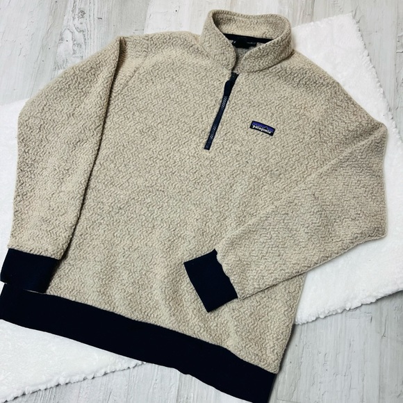 Patagonia Jackets & Blazers - Patagonia Men’s Woolyester Fleece 1/4 Zip Pullover Oatmeal Heather XL